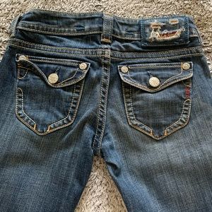 MEK Denim Richmond Bootcut Jeans Size 25W 36L